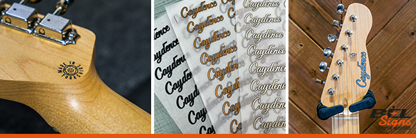 Caydence Guitars dry transfers blog