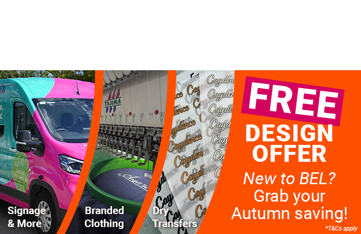 Dry Transfers offer free design across BEL Signs